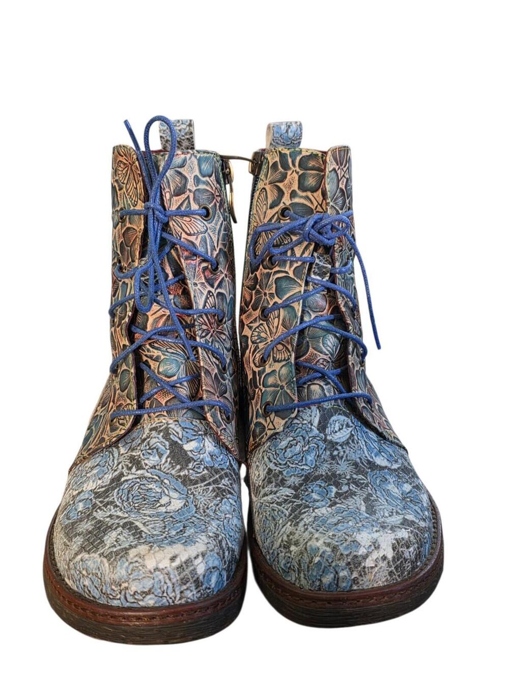 L'Artiste by Spring Step Leather Boots EU 40 US 9-9.5 Reserved For Goddesself - Picture 2 of 9
